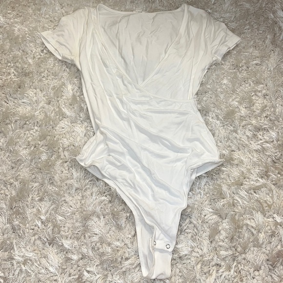 Garage Tops - White Bodysuit